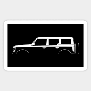 Ford Bronco 4-Door (2021) Silhouette Magnet